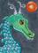 Art: Moosh, Senior Water Dragon-Sold by Artist Sherry Key