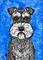 Art: The Schnauzer Blues by Artist Melinda Dalke