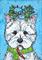Art: Donner Westie by Artist Melinda Dalke
