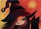 Art: Little Witch and Cat by Artist Nico Niemi