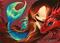 Art: My Red Seadragon by Artist Nico Niemi