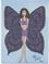 Art: Butterfly Fairy #2 Little Tiger Blue by Artist Sandi Gayle Stefkovich