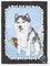 Art: Husky Dog with Sprite by Artist Sandi Gayle Stefkovich