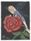 Art: Rose Fairy / Flower Fairy by Artist Sandi Gayle Stefkovich