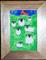 Art: Sheep with Red Barn framed by Artist Nancy Denommee   