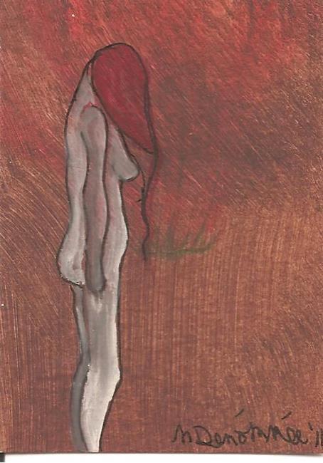 Art: Nudes in Abstract Series 3 #2.jpg by Artist Nancy Denommee   