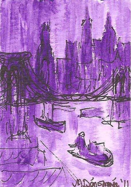 famous purple paintings