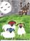 Art: Sheep Already for the Masked Ball by Artist Nancy Denommee   