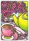 Art: Rose Hip Tea(sold) by Artist Shelly Bedsaul