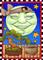 Art: Tea with the August moon (sold) by Artist Shelly Bedsaul