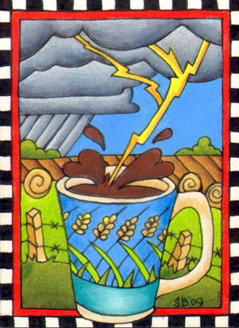Art: Kansas Hot Shot (sold) by Artist Shelly Bedsaul