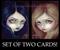 Art: Sisters of Light and Dark ACEO set by Artist Jasmine Ann Becket-Griffith
