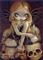Art: A Candle in the Dark ACEO by Artist Jasmine Ann Becket-Griffith