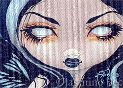 Art: Faces of Faery #25 ACEO by Artist Jasmine Ann Becket-Griffith