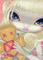 Art: Voodoo in Pink ACEO by Artist Jasmine Ann Becket-Griffith