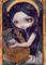 Art: Lyre Angel ACEO by Artist Jasmine Ann Becket-Griffith