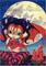 Art: Ruby Moon featuring Jasmine's Ruby Dragonling from the Bradford Exchange! by Artist Jasmine Ann Becket-Griffith