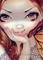 Art: Faces of Faery 112 ACEO by Artist Jasmine Ann Becket-Griffith