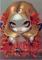 Art: Red Maple Fairy ACEO by Artist Jasmine Ann Becket-Griffith