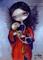 Art: I Vampiri: Angelo della Morte ACEO by Artist Jasmine Ann Becket-Griffith