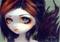 Art: Faces of Faery 130 ACEO by Artist Jasmine Ann Becket-Griffith