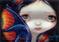 Art: Portholes to Fantasy 3 ACEO by Artist Jasmine Ann Becket-Griffith