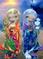 Art: Sun Child and Moon Child ACEO by Artist Jasmine Ann Becket-Griffith