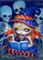 Art: Skeleton Magic ACEO by Artist Jasmine Ann Becket-Griffith