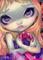 Art: Faces of Faery 177 ACEO by Artist Jasmine Ann Becket-Griffith