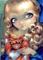 Art: Alice Enchanted ACEO by Artist Jasmine Ann Becket-Griffith