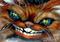 Art: Cheshire Smile ACEO by Artist Jasmine Ann Becket-Griffith