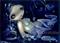 Art: In the Abyss ACEO by Artist Jasmine Ann Becket-Griffith
