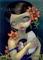 Art: Tiger Lily, Tiger Nautilus by Artist Jasmine Ann Becket-Griffith