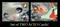 Art: Poissons Volants: La Coiffure ACEO set of two by Artist Jasmine Ann Becket-Griffith