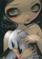 Art: My Albatros ACEO by Artist Jasmine Ann Becket-Griffith