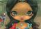 Art: Faces of Faery 192 ACEO by Artist Jasmine Ann Becket-Griffith