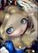 Art: Alice Down a Dali Rabbit Hole ACEO by Artist Jasmine Ann Becket-Griffith