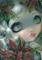 Art: Poisonous Beauties VIII Castor Bean ACEO by Artist Jasmine Ann Becket-Griffith