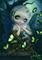 Art: Absinthe Butterflies ACEO by Artist Jasmine Ann Becket-Griffith