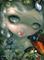 Art: Stilleven I: Slak en Schedel ACEO by Artist Jasmine Ann Becket-Griffith