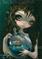 Art: Microcosm:  Seascape ACEO by Artist Jasmine Ann Becket-Griffith