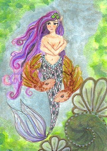Art: Ring Around Rosie by Artist Emily J White
