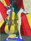 Art: Cat Playing Cello Hound (Greyhound) by Artist Judith A Brody