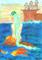 Art: Ocean Sunrise by Artist Emily J White