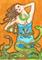 Art: Snake Charmer by Artist Emily J White