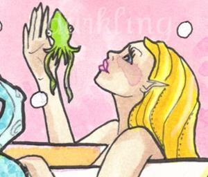 Detail Image for art Bathtime
