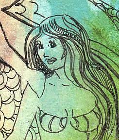 Detail Image for art Twin Mermaids
