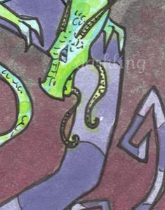 Detail Image for art Moonbeam Monster Detail Image for art Moonbeam Monster