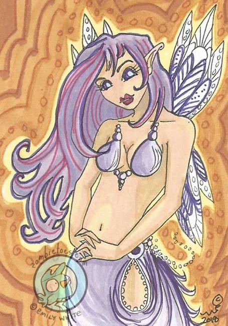 Art: Lilac Velvet by Artist Emily J White