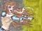 Art: Smoking Guns # 12  by Artist Emily J White